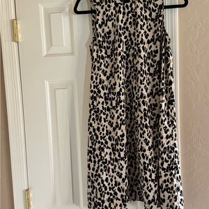 Halogen Animal Print Dress